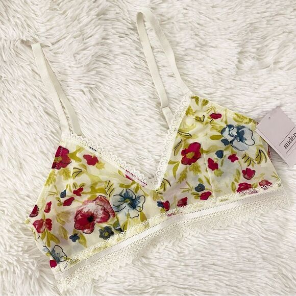 Auden Floral Lace Bralette - Picture 1 of 4